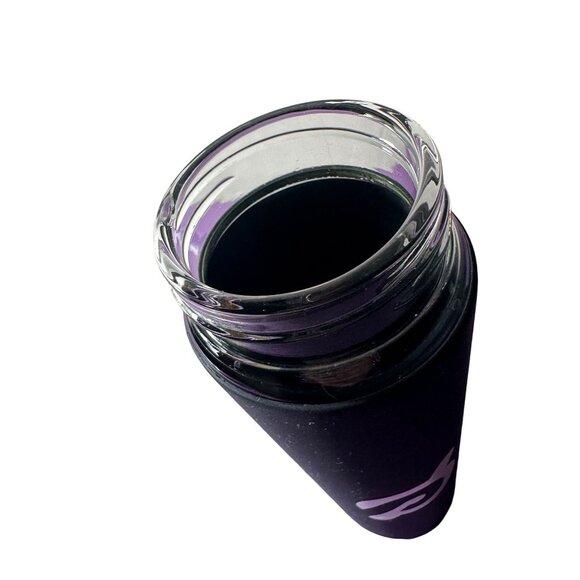 Peloton Glass Water Bottle 16 oz. Bottle with Non-Slip Silicone Sleeve - Picture 3 of 4